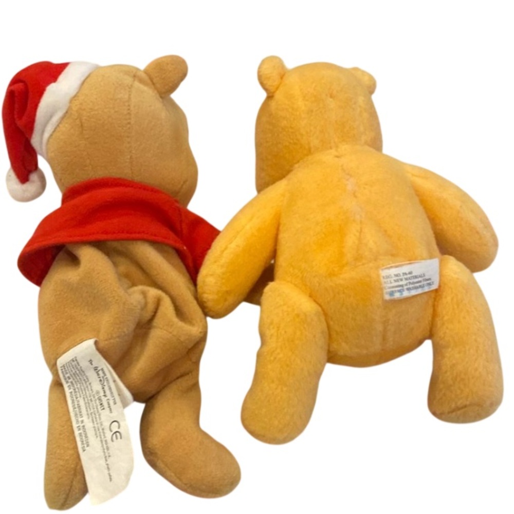 Disney Pooh & Piglet lot of 6 plush 6”-11” - Picture 14 of 16